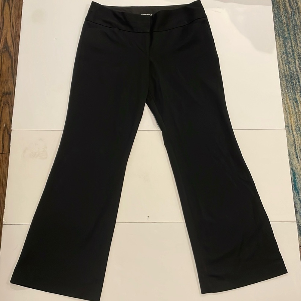 Express Editor Women’s Black Trouser Pant Slacks 8S